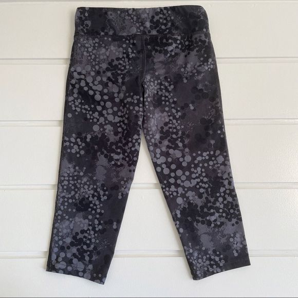C9 By Champion Girls Capri Crop Printed Leggings Pants Size M 7/8 - Picture 2 of 10